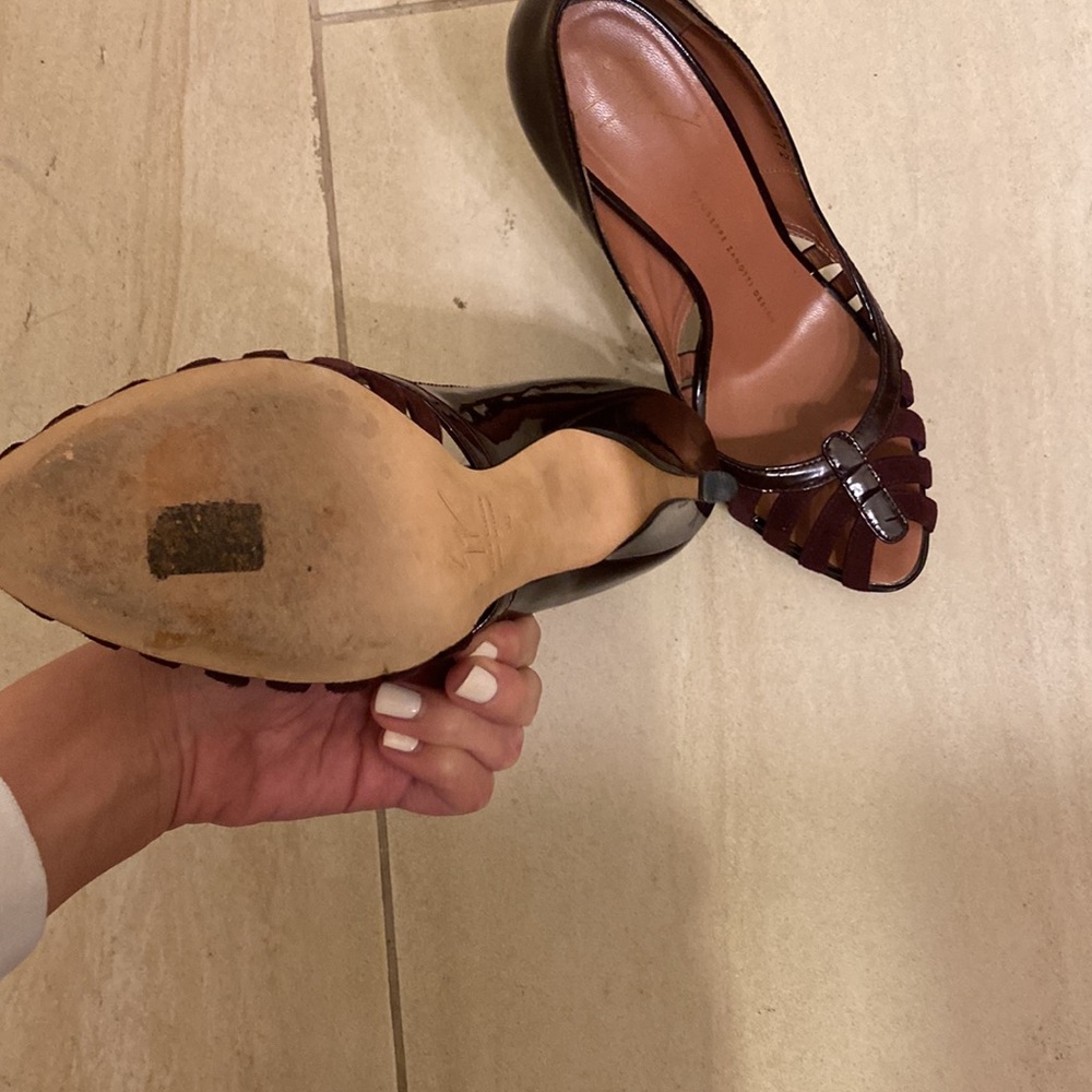 Size 8 cherry brown - Picture 3 of 3